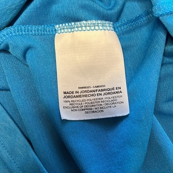 Nike Dri Fit Baby Blue Tshirt SZ Small - Picture 5 of 6